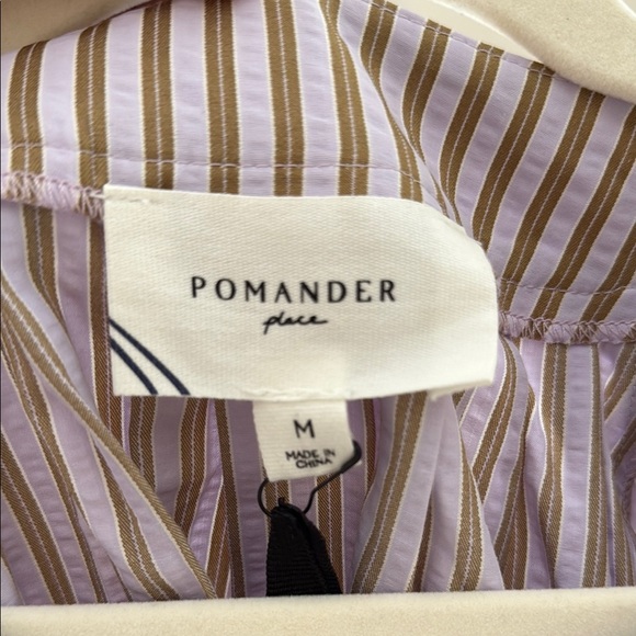 Tuckernuck Purple Boxy Puff Sleeve Blouse - Picture 4 of 4